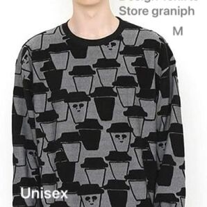 Design Tshirts Store graniph レイヤードスウェット メニーメニーコーヒードン スウェット トレーナー