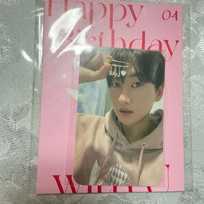 superjunior ウニョク バースデーカード 新品未開封