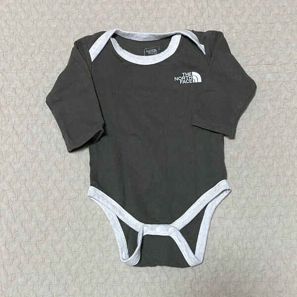 【早い者勝ち】ロンパースノースフェイスサイズ70長袖ロンティTHENORTHFACEbaby 長袖ロンパース