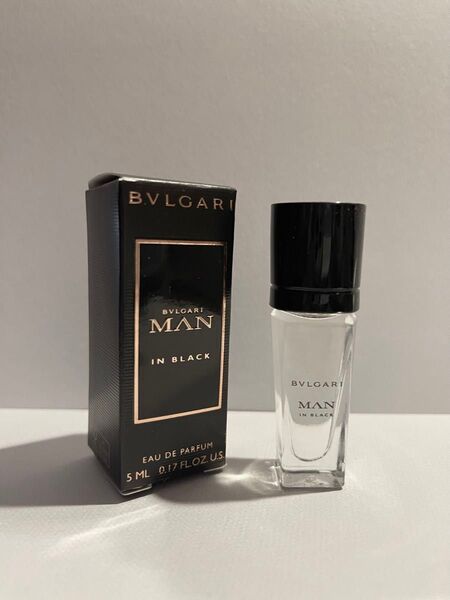 ブルガリ マン イン ブラック ミニボトル EDP オードパルファム 5ml