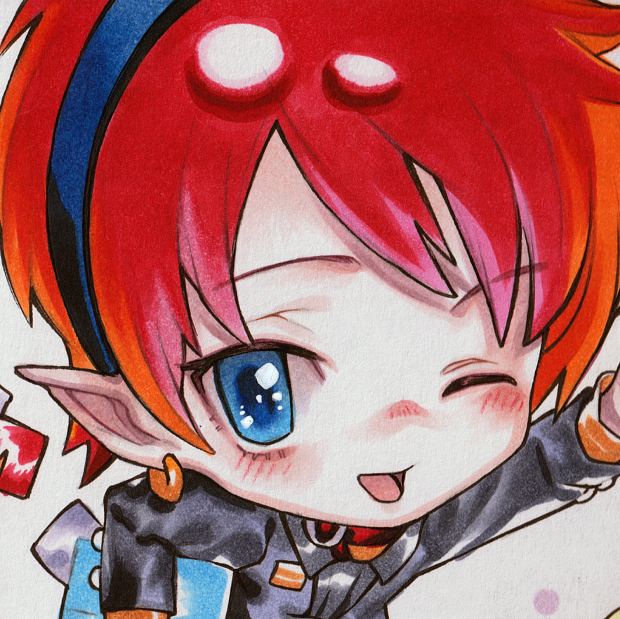 Yahoo!オークション -「ミニイラスト色紙」(手描きイラスト) の Yahoo!オークション -「ミニイラスト色紙」(手描きイラスト) の