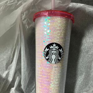 スタバ SAKURA 2024 コールドカップタンブラー スパンコール651