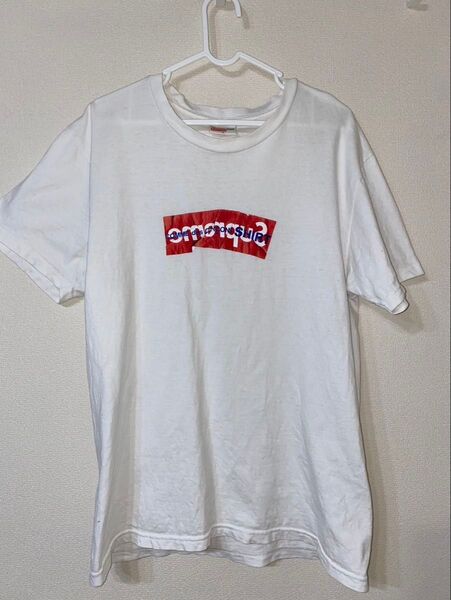 Tシャツ シュプリーム ボックスロゴ コムデギャルソン