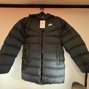 Mサイズ Nike ブラック ダウンジャケット フード付き DQ6874-010