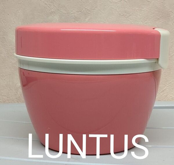 アスベル LUNTUS ランタス カフェ丼ランチ ピンク 未使用 保温 お弁当 ランチボックス アスベル