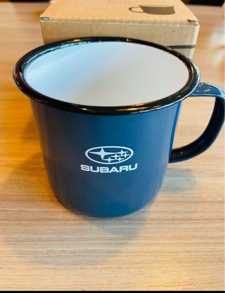 非売品 SUBARU エナメルマグ 350ml