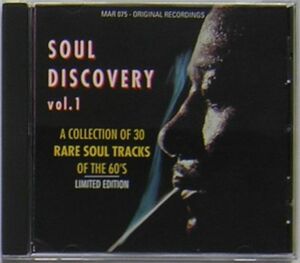 Soul Discovery vol.1～A COLLECTION OF 30 RARE SOUL TRACKS OF THE 60'S/LIMITED EDITION～ルースブラウン/ボビーキング/フレディキング