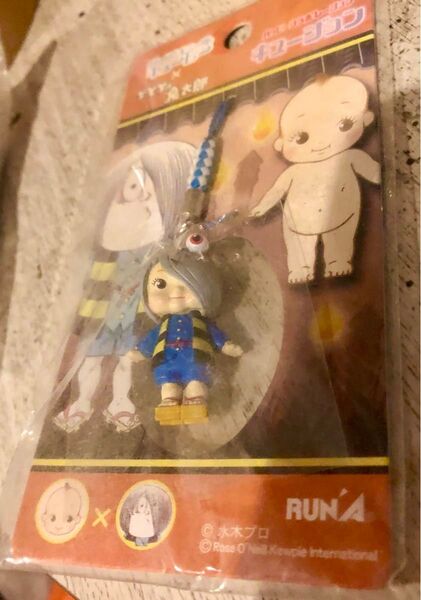 ローズオニール キューピー 鬼太郎 コラボストラップ レア