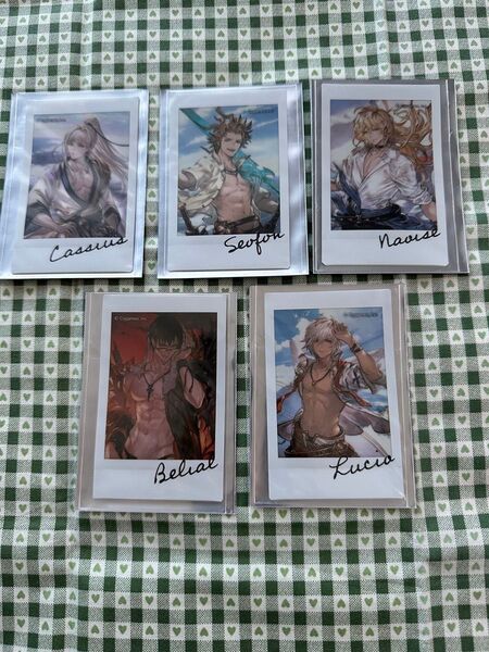 グラブル キャラナップコレクション ベリアル カシウス ノイシュ シエテ ルシオ