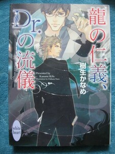 樹生かなめ　龍の仁義、Dr.の流儀　文庫