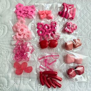 【セール!】ピンク系パーツまとめ売り