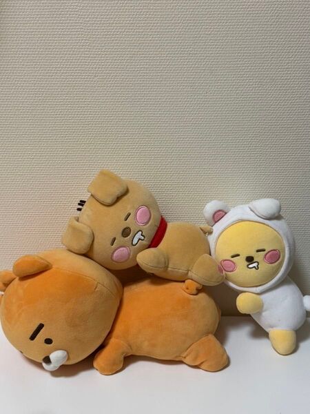 カカオフレンズ ぬいぐるみ 3点セット