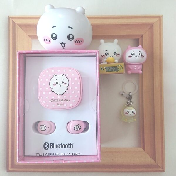 ちいかわ Bluetooth ワイヤレスイヤホン ダンボールウォッチ めじるし カプキャラ ちいかわ セット