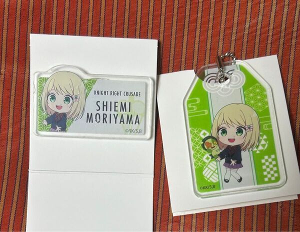 青の祓魔師 アクリルキーホルダー クリップ セリア しえみ