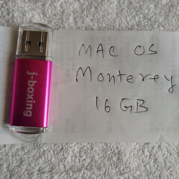 Mac OS Monterey USB install disc 16GB 新品