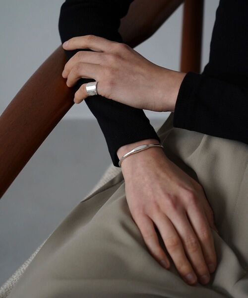 TEN.×CLANE knoll bangle ノウルバングル シルバー