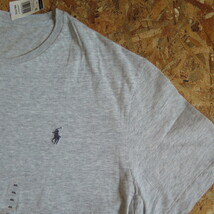 新品☆本物 ラルフローレン Tシャツ ポロ XXLサイズ TEE POLO RALPH LAUREN USAモデル アメリカ GRAY 100% COTTON ポロラルフローレン _画像5