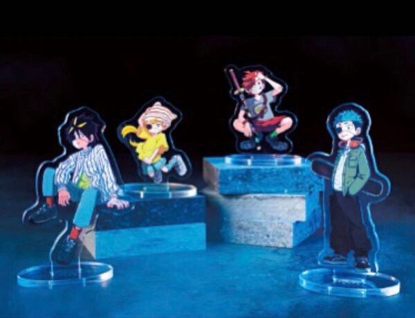 運命の巻戻士 アクリルスタンド コロコロコミック限定 新品未開封 4種セット シライ レモン アカバ クロノ