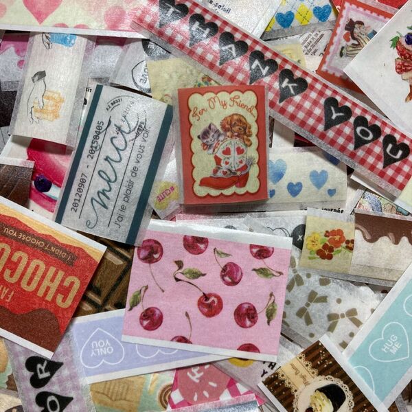 フレークシール 100枚バレンタイン チョコレート