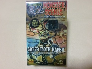 デンコム 1/13 モンスターシーン (地下室に監禁された 剣歯 ウサギ)　Monster Scenes Saber Tooth Rabbit Dencomm Products 711