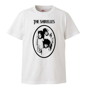 【Lサイズ 白Tシャツ】The Shirelles シュレルズ ガーズルポップ supremes ダイアナロス LP CD レコード ビートルズ Beatles