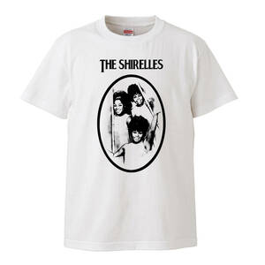 【XLサイズ 白Tシャツ】The Shirelles シュレルズ ガーズルポップ supremes ダイアナロス LP CD レコード ビートルズ Beatles