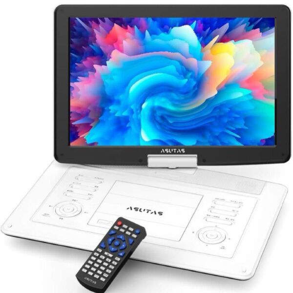 ASUTAS 15.6インチ ポータブルdvdプレーヤー
