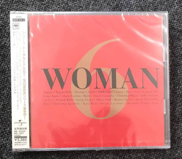 新品未開封ＣＤ☆ オムニバス WOMAN(6).。(2004/09/23)/MHCP475..