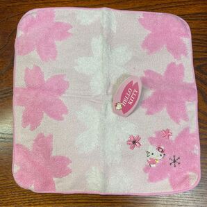 ハローキティ ハンカチ 桜