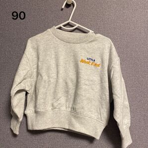 リトルウィークエンド アップリケトレーナー