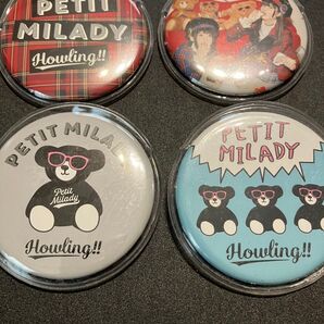PETIT MILADY プチミレディ 缶バッジ Howling