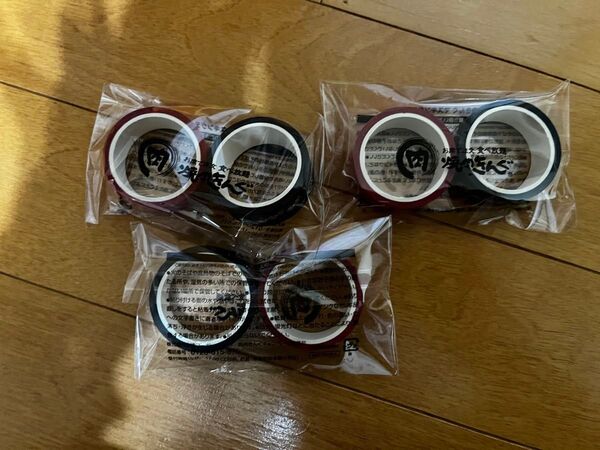 新品 焼肉きんぐ オリジナル マスキングテープ 2個×3個 非売品