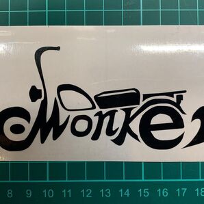 モンキー カッティング ステッカー オリジナル作品 ホンダ 世田谷ベース パロディ 4mini