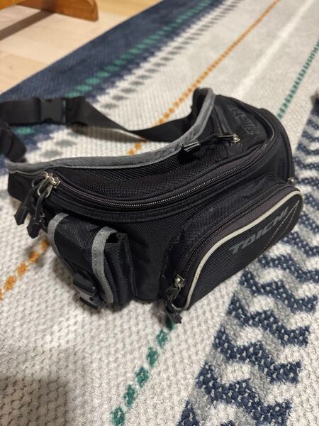 RSタイチ ウエストバッグ ブラック グレー
