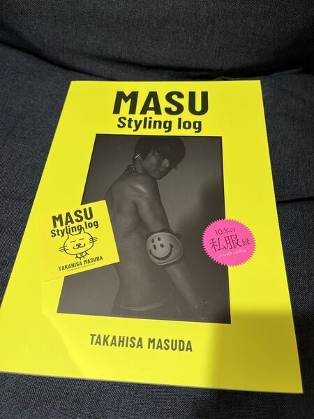 MASU Styling log 増田貴久 イラストステッカー付き