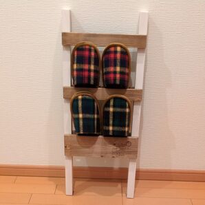 木製スリッパラック ナチュラル