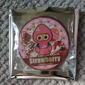 クッキーランキングダム イチゴ味クッキー 缶バッジ
