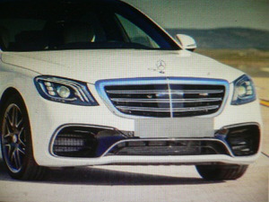 ** after market goods W222 latter term S63 look front bumper spoiler Benz for ⑫ *