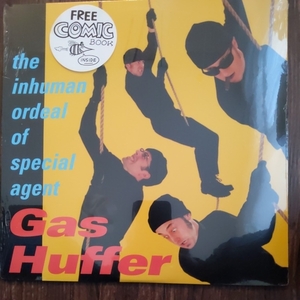 LP★新品未開封品★Gas Huffer/ the inhuman ordeal special dgent★Punk★Garage Punk