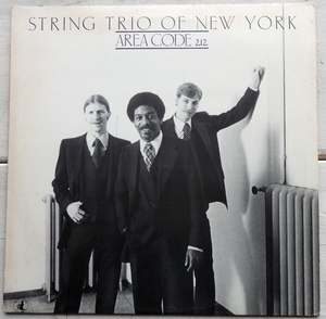 LP STRING TRIO OF NEW YORK AREA CODE 212 BSR-0048 イタリア盤