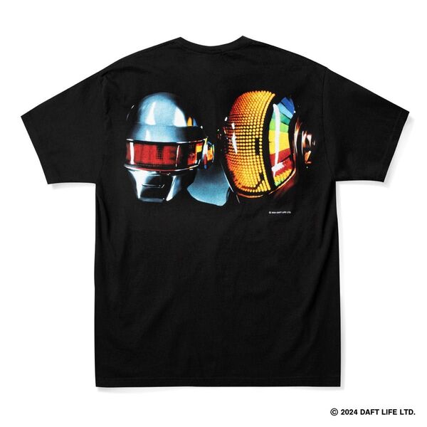 【新品未開封】ダフトパンク×GEEKS RULES シルクスクリーン プリントTシャツ Lサイズ01