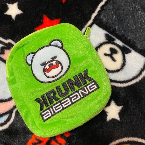 BIGBANG KRUNK×BIGBANG アップリケ ポーチ T.O.P タプさん ¥2399