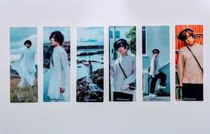 Art hand Auction [ليس للبيع] مكافأة Shota Aoi Photobook Ikiru Iku إصدار إحياء ذكرى الرسوم المتحركة Ikebukuro متجر فقط مسح المرجعية جميع الأنواع الستة مجموعة المرجعية Orisho, سلع المواهب, تصوير