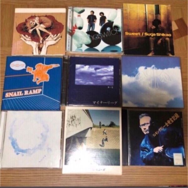 【邦楽CDまとめ売り】9枚セット CD アルバム Jpop 邦楽CD CDまとめ売り アルバムCD マイナーリーグ スガシカオ