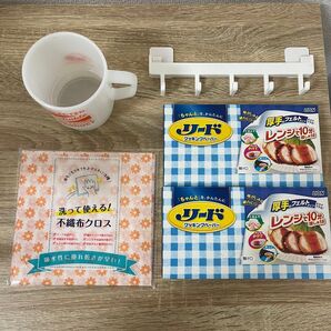 キッチンあれこれ リード コップ フック クロス