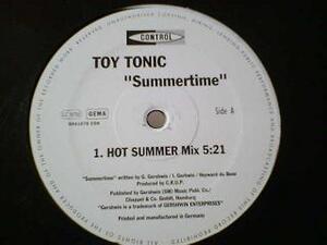 ユーロビート Toy Tonic / Summertime 12インチです。