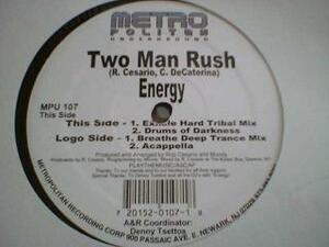 ハードハウス Two Man Rush / Energy 12インチです。