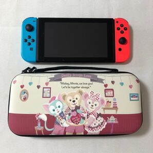 Nintendo Switch収納ケース ダッフィーと仲間たち スイッチケース