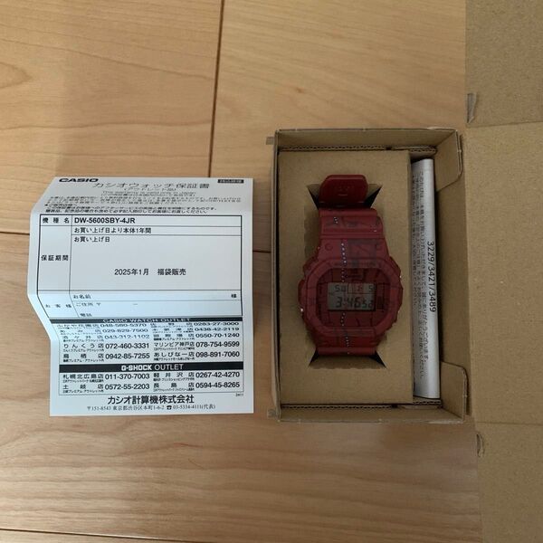 G-SHOCK DW-5600SBY-4JR