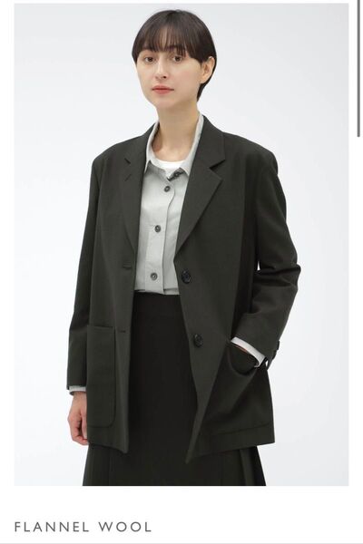 【新品】margaret howell ジャケット FLANNEL WOOL I テーラードジャケット マーガレット